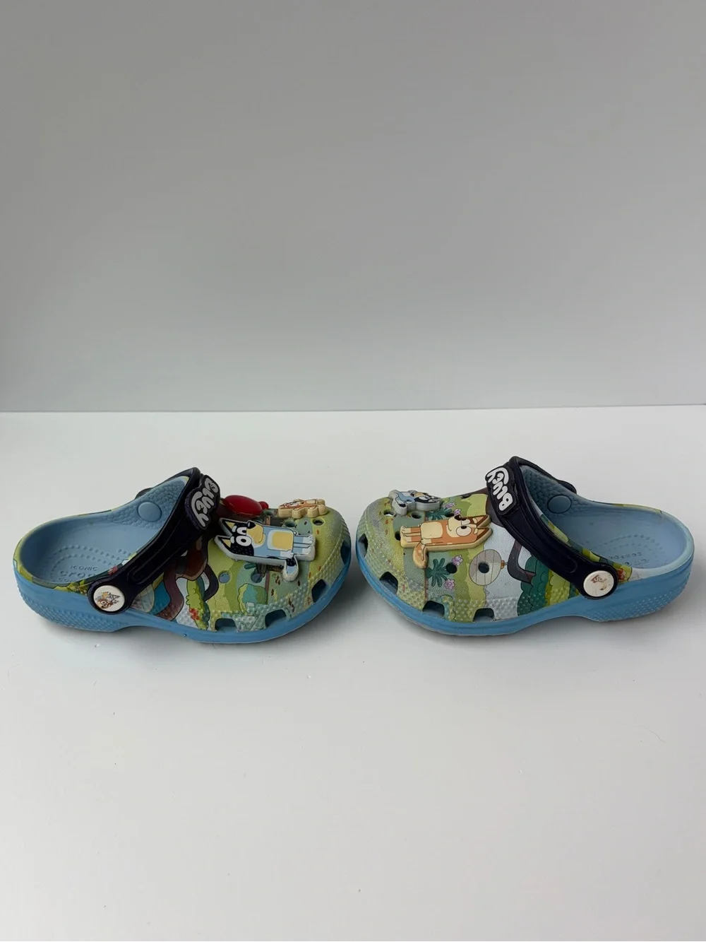 Crocs Bluey Classic Clogs Slip On Shoes Keepy Uppy Bingo Mum‎ Dad Toddler C10